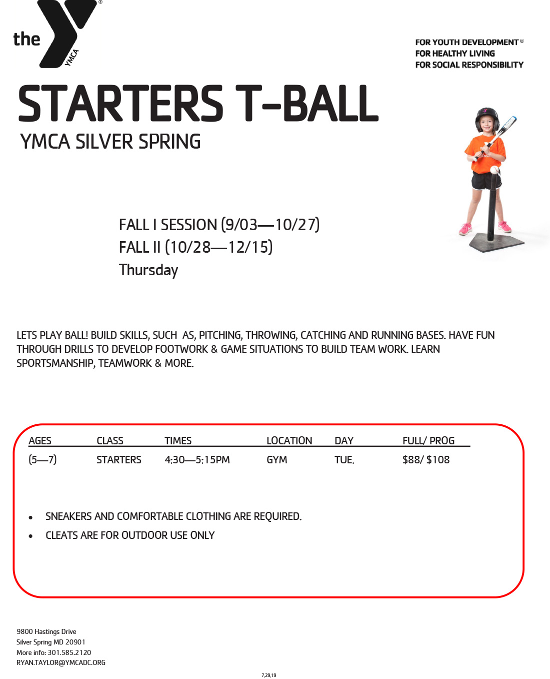 Tballflyer YMCA DC